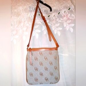 Dooney & Bourke Signature Letter Carrier Crossbody